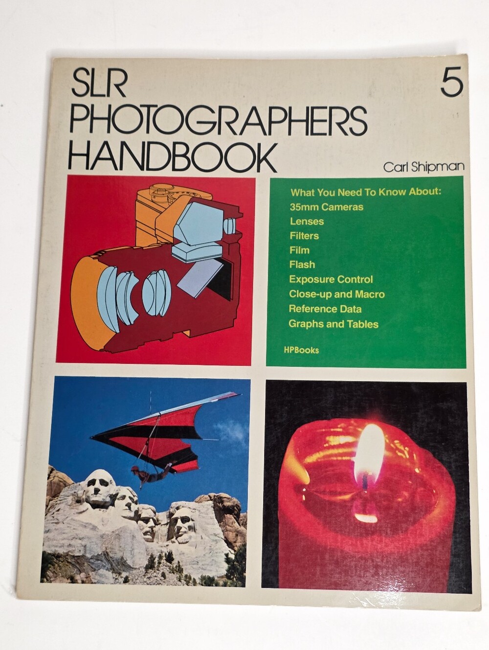 SLR Photographer's Handbook Vintage Single Lens Camera Instructional Manual